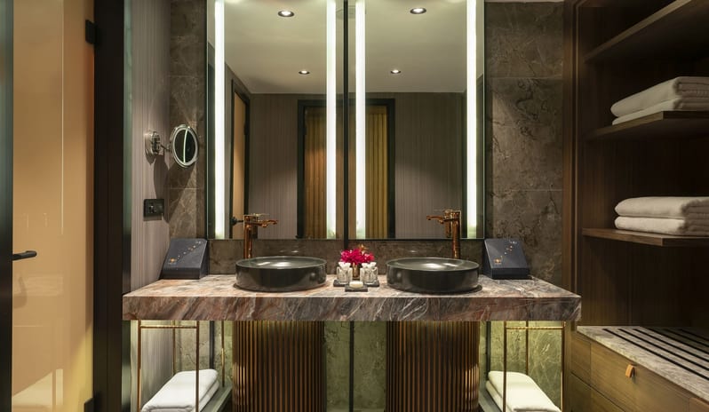 LUJO BODRUM INDIGO LAGUNA CLUB ROOM DRESSING ROOM